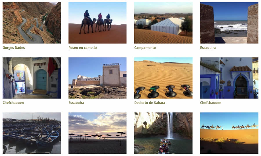 Creación página turismo Marruecos Creación página turismo Marruecos