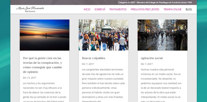 diseño web para psicóloga
